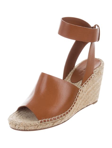 celine leather espadrille|Leather Celine Espadrilles for Women .